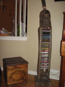 This is Bill, our traditional Indonesian CD Holder.