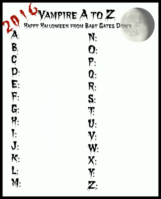 Here's this year's blank slate if you wish to play along!